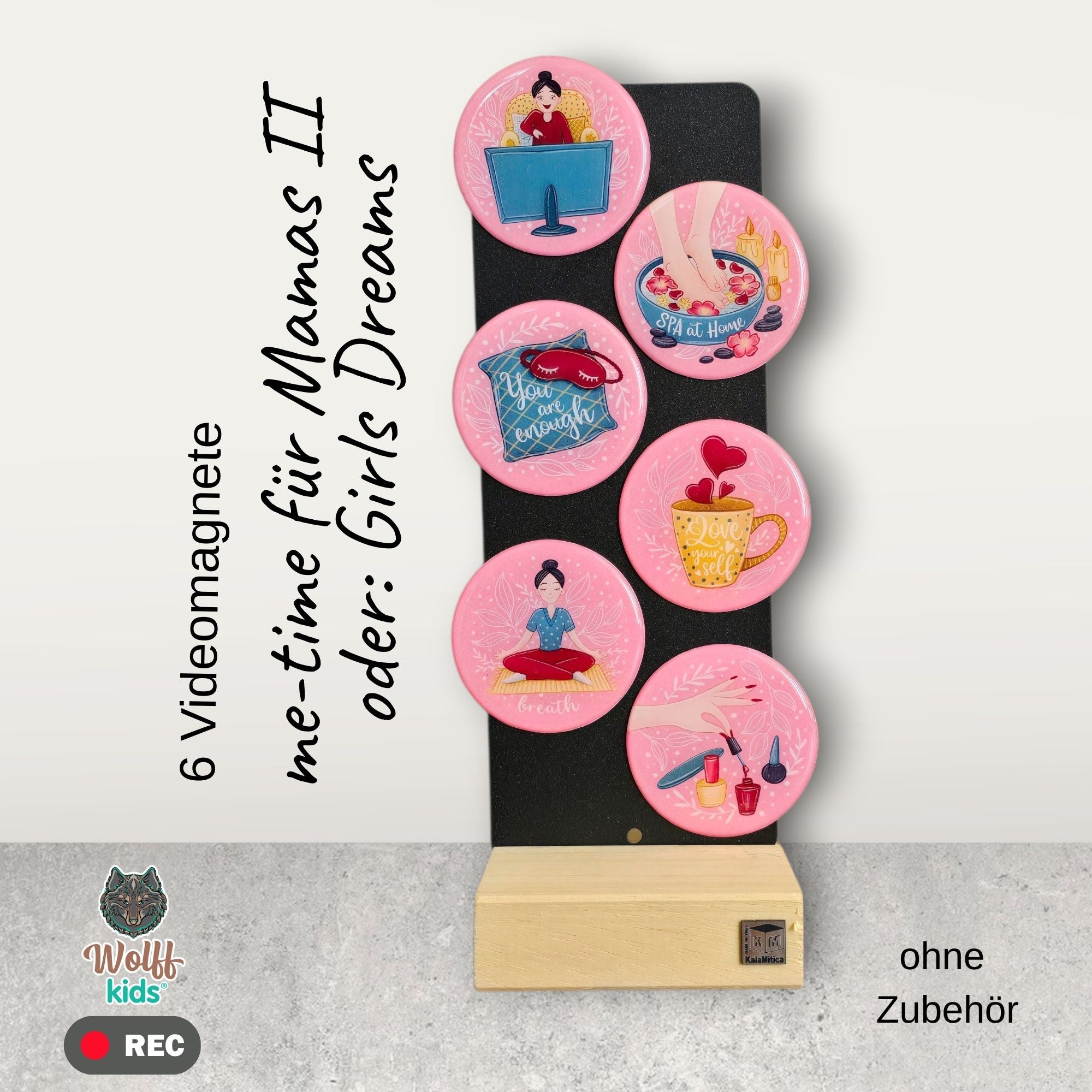 Me-Time für Mamas II oder Girls Dreams: 5 Magnete + 1 🎁gratis